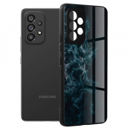 Galaxy A53 5G - Husa Samsung Galaxy A53 5G, Glaze Series, Blue Nebula