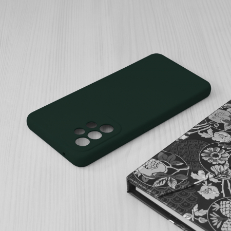 Husa Samsung Galaxy A53 5G, Soft Edge Silicone, Dark Green [3]