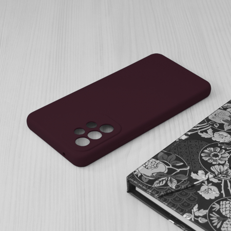 Husa Samsung Galaxy A53 5G, Soft Edge Silicone, Plum Violet [3]