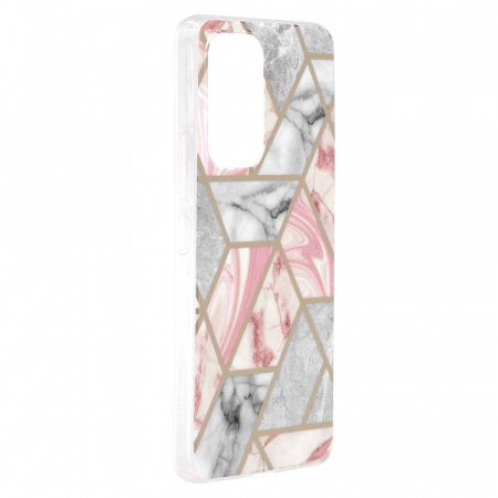 Husa Samsung Galaxy A53 5G, Techsuit Marble Series, Pink Hex [1]