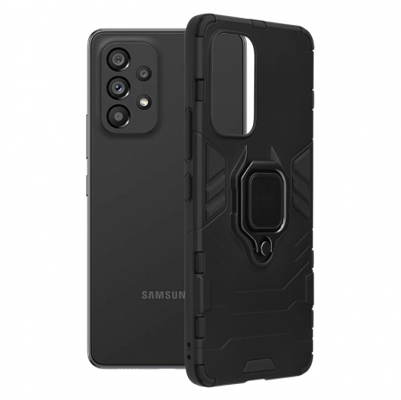 Galaxy A53 5G - Husa Samsung Galaxy A53 5G, Techsuit Shield Ring, Negru