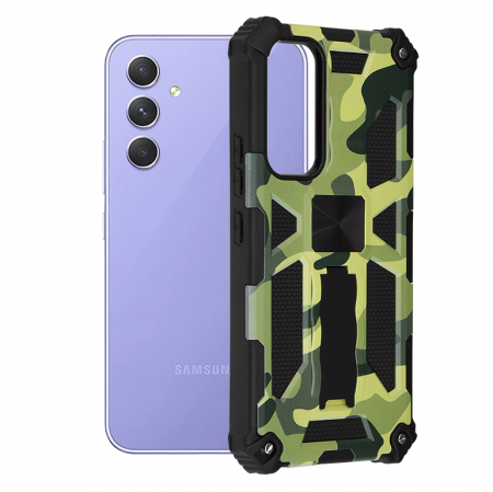 Galaxy A54 - Husa Samsung Galaxy A54, Techsuit Blazor, Camo Lime