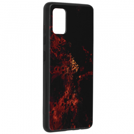 Husa Samsung Galaxy A71, Glaze Series, Red Nebula [3]