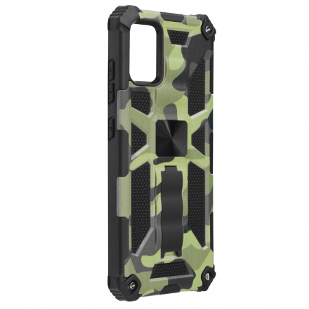 Husa Samsung Galaxy A71, Techsuit Blazor, Camo Lime [5]