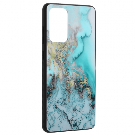 Husa Samsung Galaxy A72 5G, Glaze Series, Blue Ocean [1]