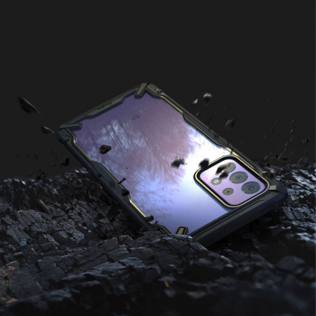 Husa Samsung Galaxy A72 5G, Ringke Fusion X, Negru [4]
