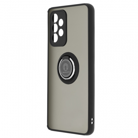 Husa Samsung Galaxy A73 5G cu inel suport stand magnetic, Negru [1]