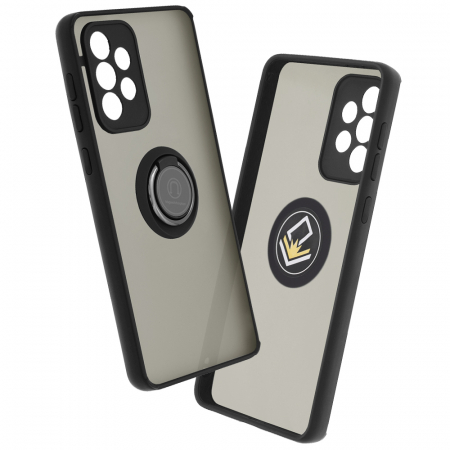 Galaxy A73 5G - Husa Samsung Galaxy A73 5G cu inel suport stand magnetic, Negru