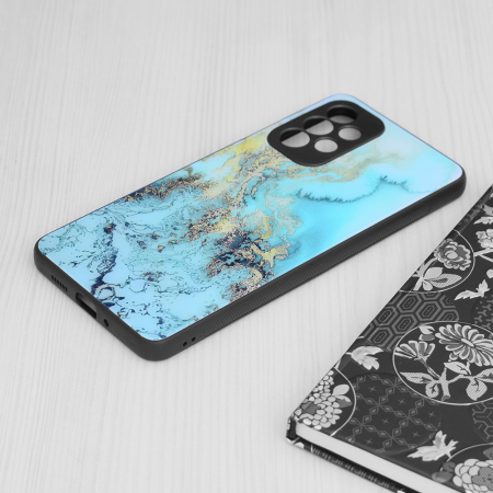 Husa Samsung Galaxy A73 5G, Glaze Series, Blue Ocean [5]