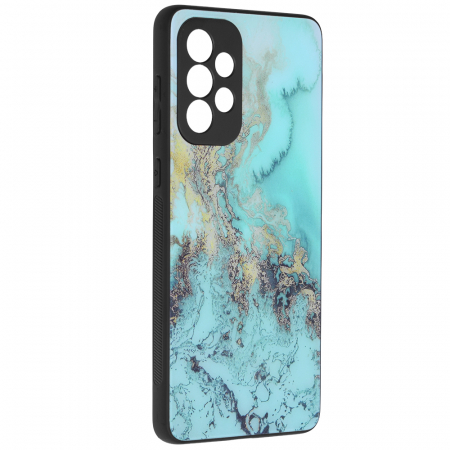 Husa Samsung Galaxy A73 5G, Glaze Series, Blue Ocean [1]