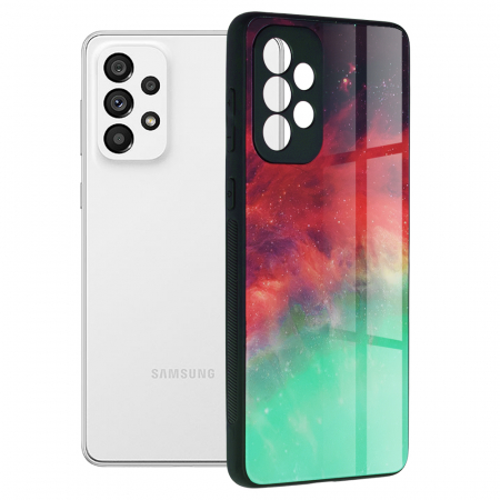 Galaxy A73 5G - Husa Samsung Galaxy A73 5G, Glaze Series, Fiery Ocean