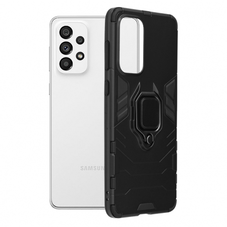 Galaxy A73 5G - Husa Samsung Galaxy A73 5G, Techsuit Shield Ring, Negru