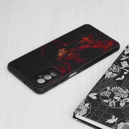 Husa Samsung Galaxy M52 5G, Glaze Series, Red Nebula [6]