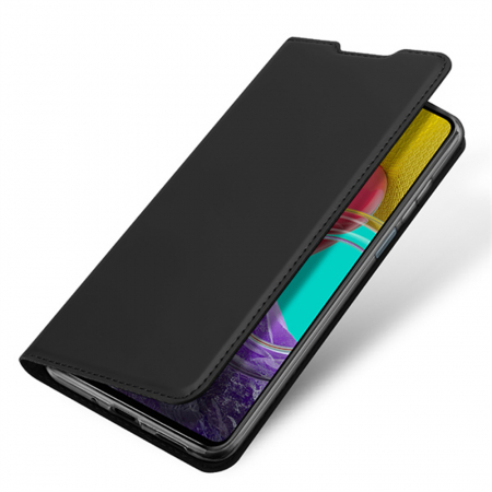 Husa Samsung Galaxy M53 5G, Dux Ducis Skin Pro Flip Book, Negru [1]