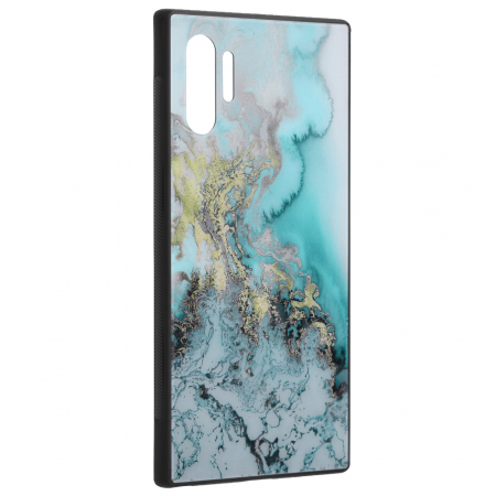 Husa Samsung Galaxy Note 10 Plus, Glaze Series, Blue Ocean [1]