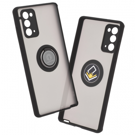 Galaxy Note 20 - Husa Samsung Galaxy Note 20 cu inel suport stand magnetic, Negru