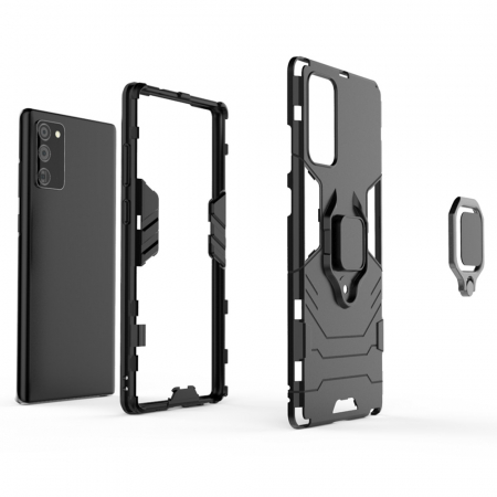 Husa Samsung Galaxy Note 20, Techsuit Shield Ring, Negru [5]