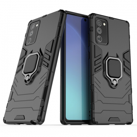 Husa Samsung Galaxy Note 20, Techsuit Shield Ring, Negru [13]
