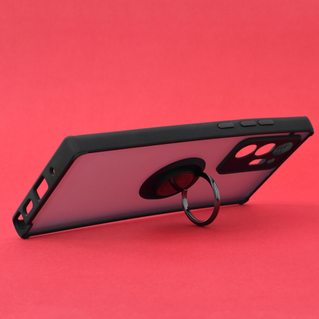 Husa Samsung Galaxy Note 20 Ultra cu inel suport stand magnetic, Negru [1]
