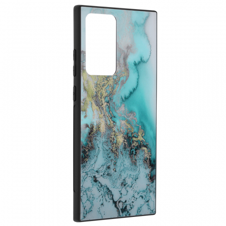 Husa Samsung Galaxy Note 20 Ultra, Glaze Series, Blue Ocean [3]
