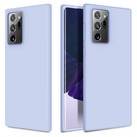 Husa Samsung Galaxy Note 20 Ultra, Soft Edge Silicone, Denim Blue [5]