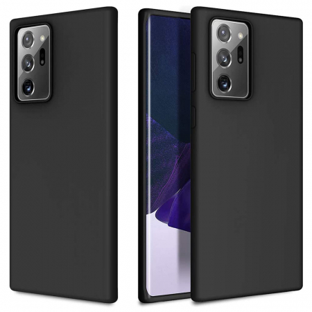 Husa Samsung Galaxy Note 20 Ultra, Soft Edge Silicone, Negru [3]
