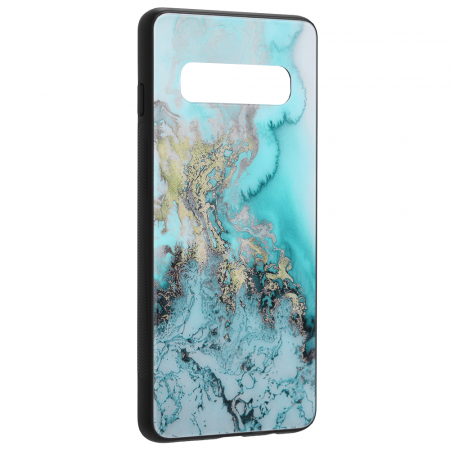 Husa Samsung Galaxy S10, Glaze Series, Blue Ocean [1]