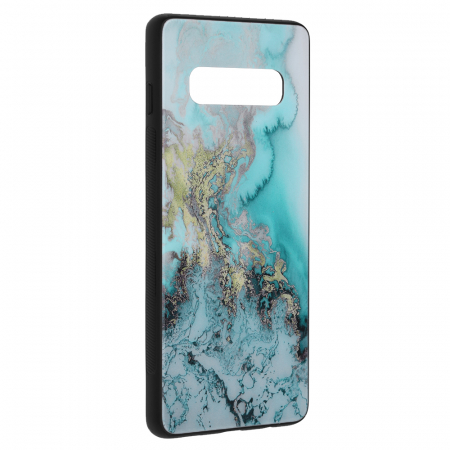 Husa Samsung Galaxy S10+, Glaze Series, Blue Ocean [3]