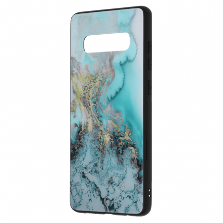 Husa Samsung Galaxy S10+, Glaze Series, Blue Ocean [1]