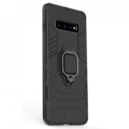 Husa Samsung Galaxy S10, Techsuit Shield Ring, Negru [4]