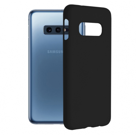 Galaxy S10e - Husa Samsung Galaxy S10e, Soft Edge Silicone, Negru