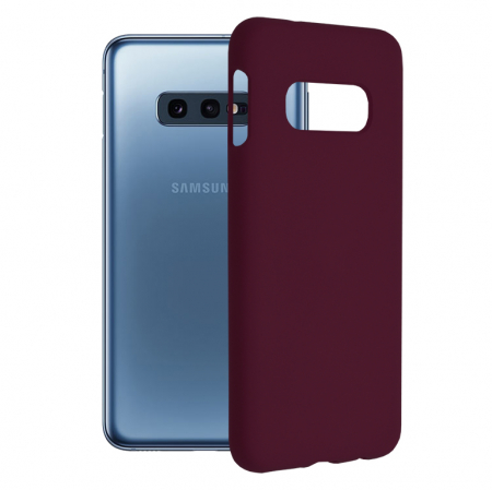 Galaxy S10e - Husa Samsung Galaxy S10e, Soft Edge Silicone, Plum Violet
