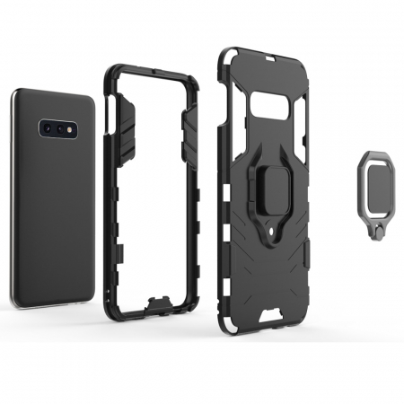 Husa Samsung Galaxy S10e, Techsuit Shield Ring, Negru [4]