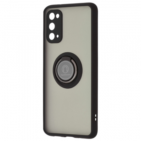Husa Samsung Galaxy S20 cu inel suport stand magnetic, Negru [4]