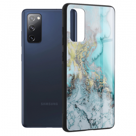 Galaxy S20 FE - Husa Samsung Galaxy S20 FE, Glaze Series, Blue Ocean