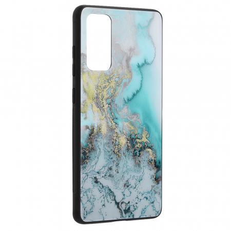 Husa Samsung Galaxy S20 FE, Glaze Series, Blue Ocean [1]