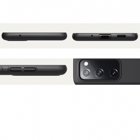 Husa Samsung Galaxy S20 FE, Nillkin Super Frosted Shield, Negru [6]