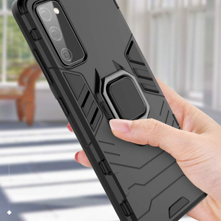 Husa Samsung Galaxy S20 FE, Techsuit Shield Ring, Negru [9]