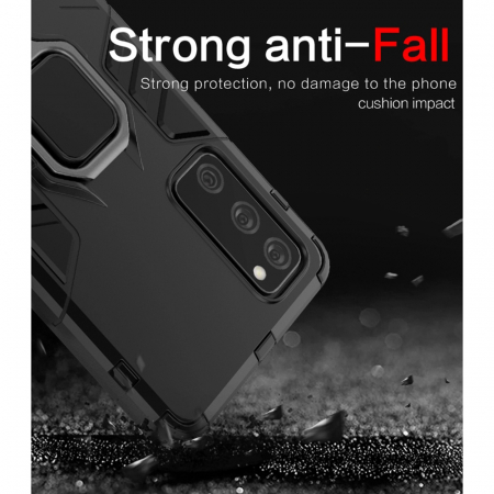 Husa Samsung Galaxy S20 FE, Techsuit Shield Ring, Negru [8]