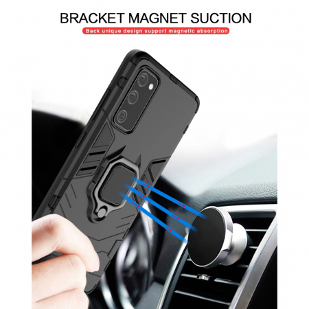 Husa Samsung Galaxy S20 FE, Techsuit Shield Ring, Negru [5]