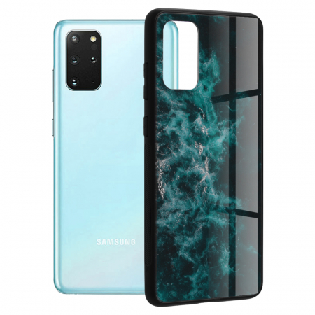 Galaxy S20 Plus - Husa Samsung Galaxy S20 Plus, Glaze Series, Blue Nebula