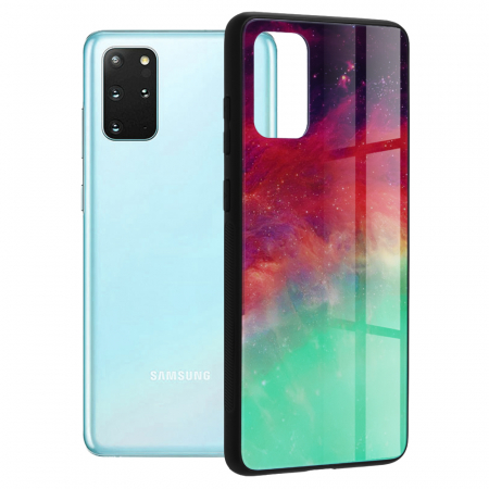 Galaxy S20 Plus - Husa Samsung Galaxy S20 Plus, Glaze Series, Fiery Ocean