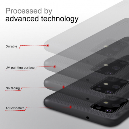 Husa Samsung Galaxy S20 Plus, Nillkin Super Frosted Shield, Negru [8]