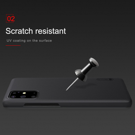 Husa Samsung Galaxy S20 Plus, Nillkin Super Frosted Shield, Negru [1]