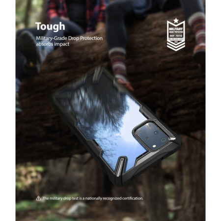 Husa Samsung Galaxy S20 Plus, Ringke Fusion X, Negru [8]