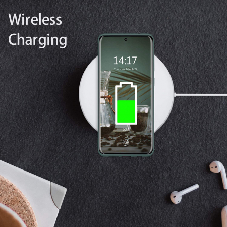 Husa Samsung Galaxy S20, Soft Edge Silicone, Dark Green [3]