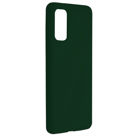 Husa Samsung Galaxy S20, Soft Edge Silicone, Dark Green [1]