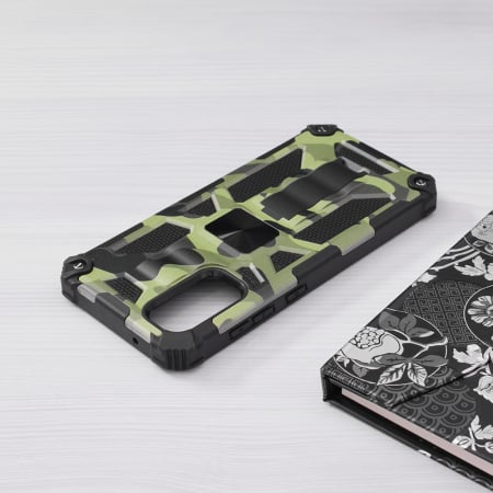 Husa Samsung Galaxy S20, Techsuit Blazor, Camo Lime [5]