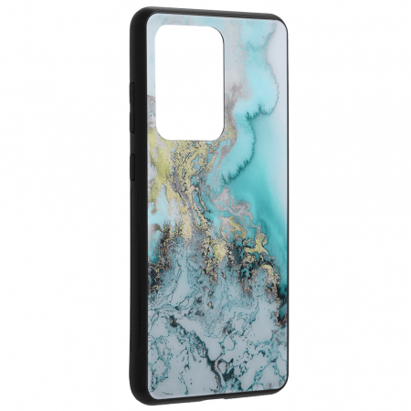 Husa Samsung Galaxy S20 Ultra, Glaze Series, Blue Ocean [1]