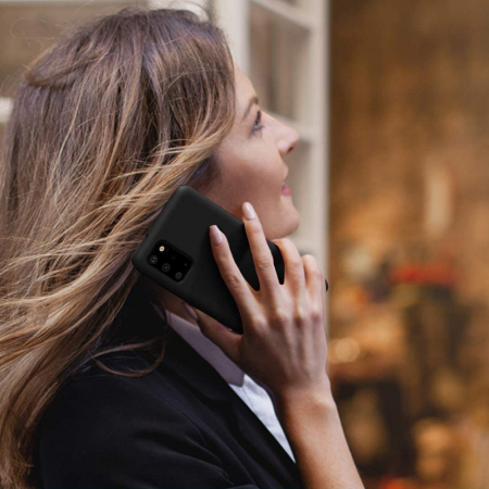 Husa Samsung Galaxy S20 Ultra, Soft Edge Silicone, Negru [5]